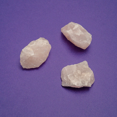 Rough Cut Rose Quartz Crystal
