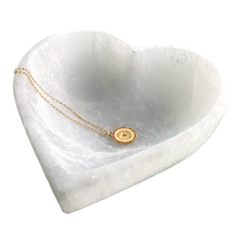 Load image into Gallery viewer, Heart Shaped Selenite Bowl